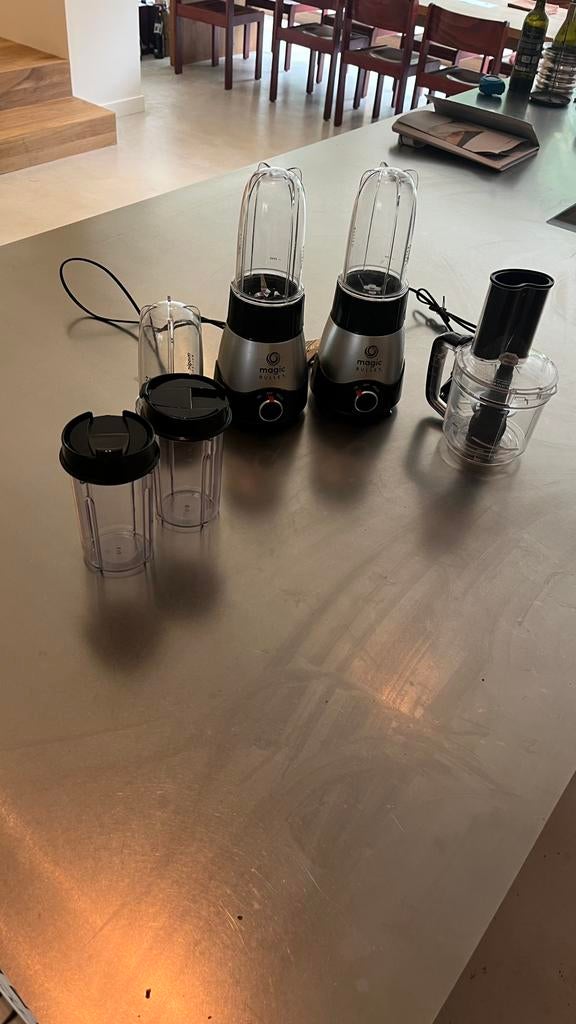 Magic Bullet set, Witgoed en Apparatuur, Blenders, Ophalen of Verzenden, Zo goed als nieuw