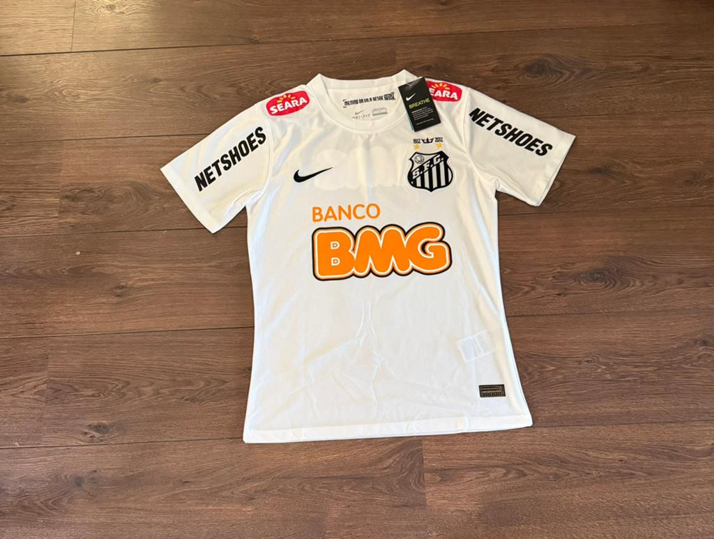 Santos FC voetbalshirt Neymar Jr. Maat M, Maat 48/50 (M), Wit, Nieuw, Ophalen of Verzenden