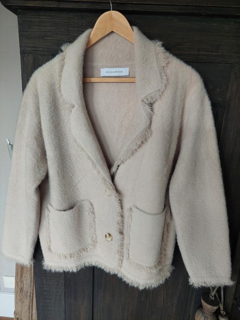 Beige vest/jasje van Rino & Pelle maat L, Beige, Maat 42/44 (L), Ophalen of Verzenden, Zo goed als nieuw