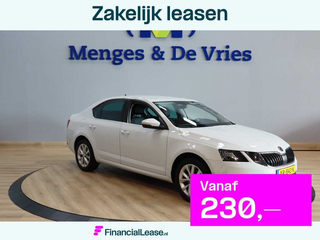 Skoda Octavia 1.0 TSI Greentech Ambition Business Airco ECC, 12 maanden, Gebruikt, Origineel Nederlands, Handgeschakeld