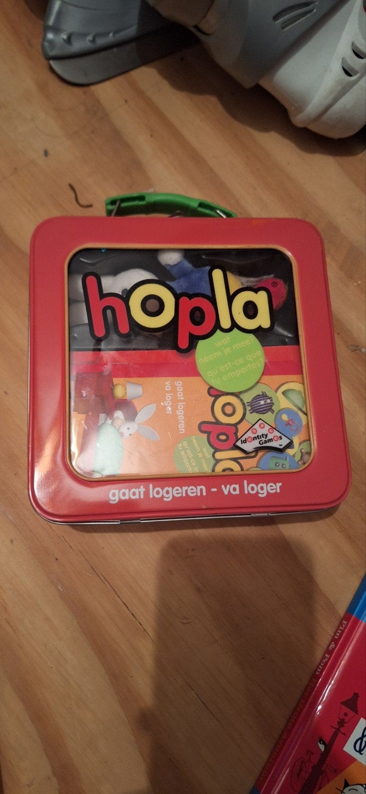 Hopla: Wat neem je mee? - Gaat logeren (Reisspel), Een of twee spelers, Ophalen of Verzenden, Reisspel, Gebruikt