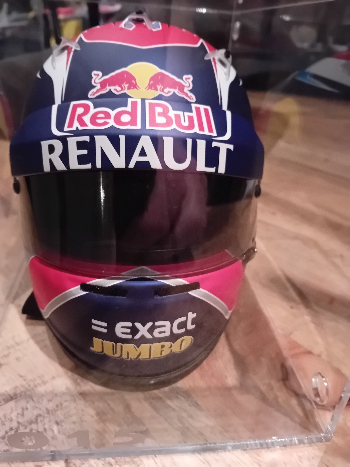 max Verstappen 1/2 helm 2015, Ophalen of Verzenden, Zo goed als nieuw, Formule 1