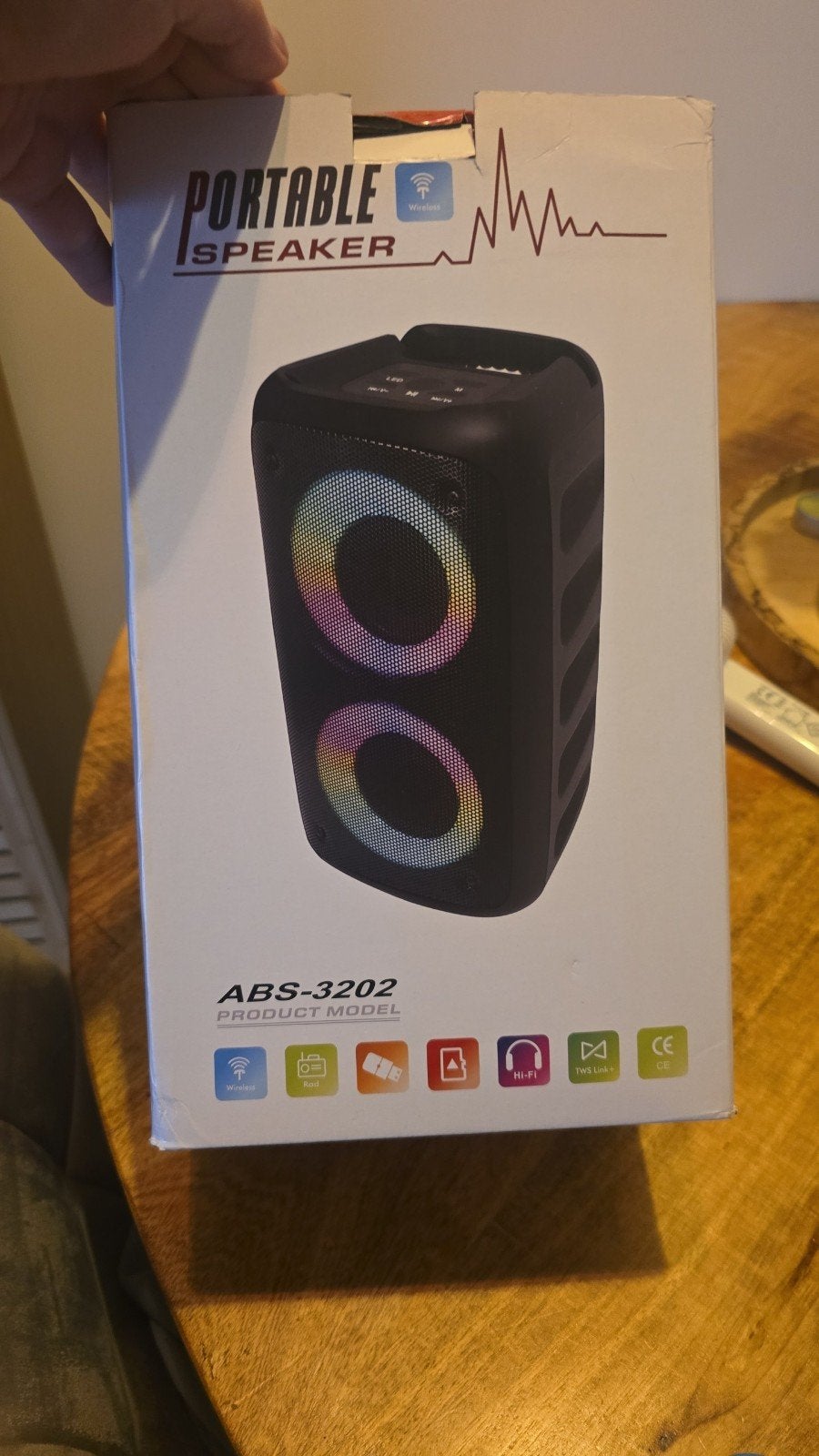 PORTABLE SPEAKER, Ophalen of Verzenden, Nieuw