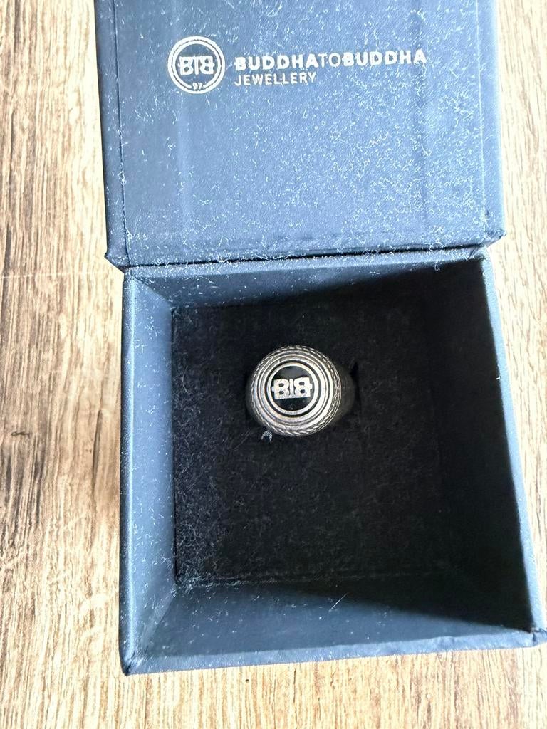 Buddha to buddha ring 19mm, Ophalen of Verzenden, Zo goed als nieuw, Zilver, Overige merken