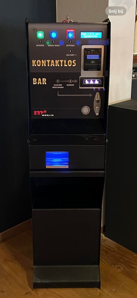 Geld wisselautomaten CONTACTLOOS, Verzamelen, Automaten | Overige, Ophalen of Verzenden