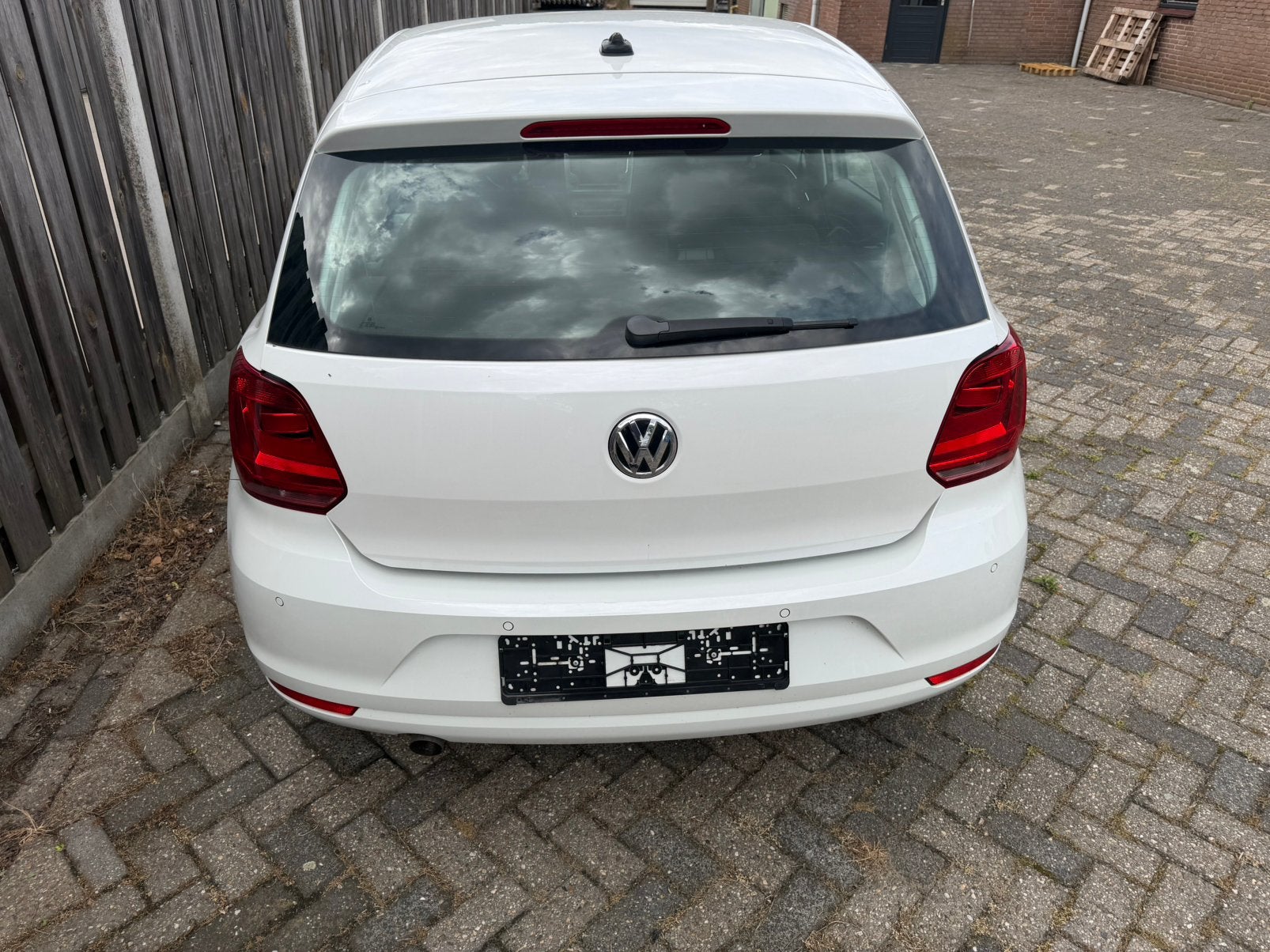 Volkswagen polo 6c 1.2 tsi parelmoer wit in onderdelen, Ophalen, Gebruikt, Volkswagen