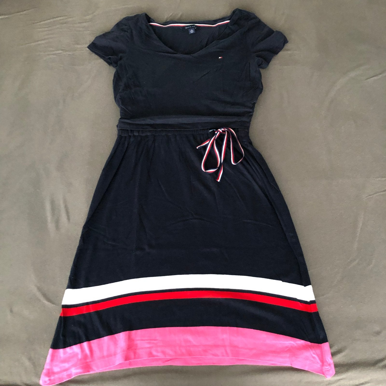 Tommy Hilfiger jurk maat XS, Kleding | Dames, Jurken, Blauw, Ophalen of Verzenden, Zo goed als nieuw, Maat 34 (XS) of kleiner