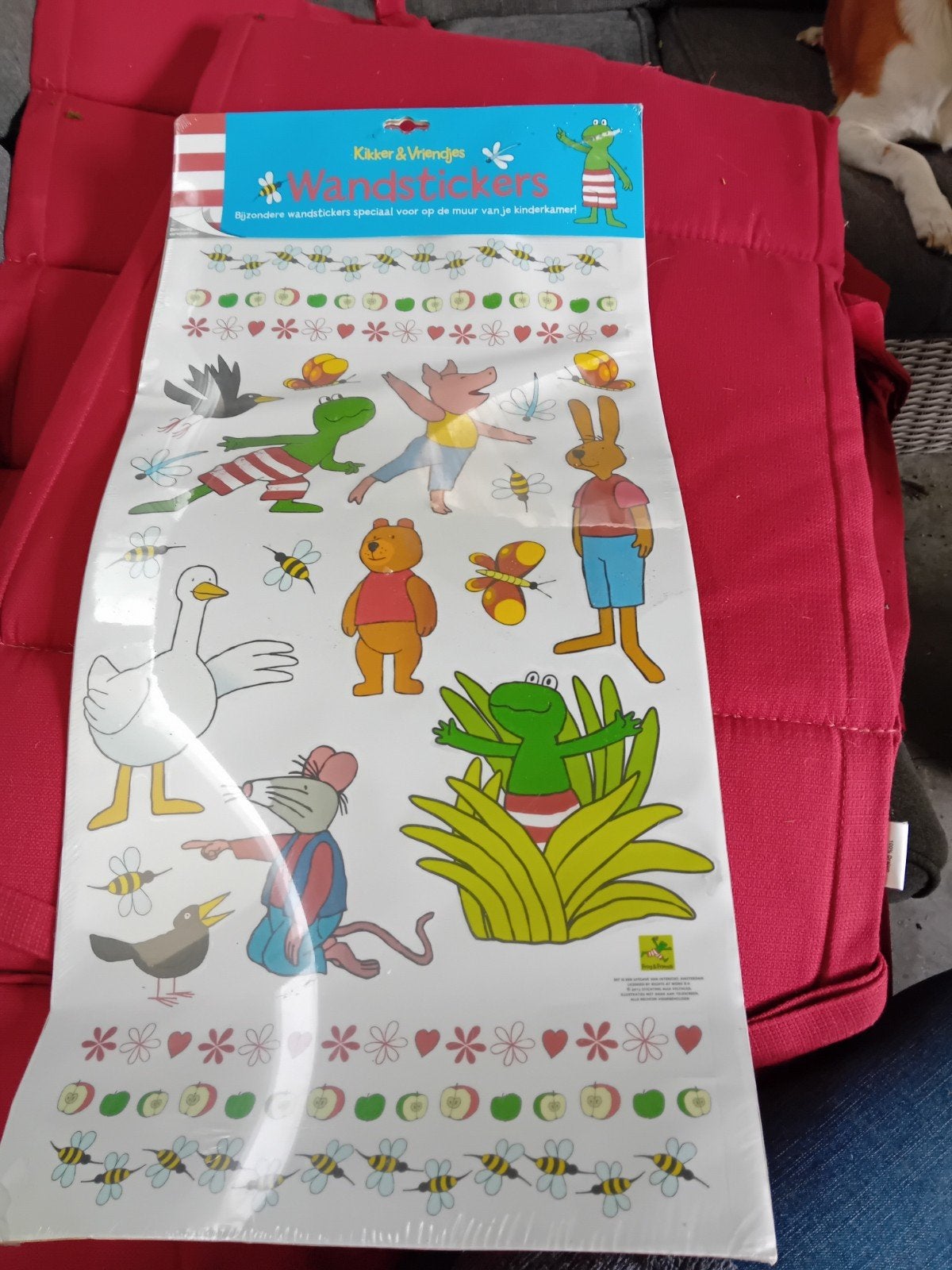 Kikker & Vriendjes Wandstickers voor Kinderkamer, Ophalen of Verzenden, Nieuw, Meerdere stickers