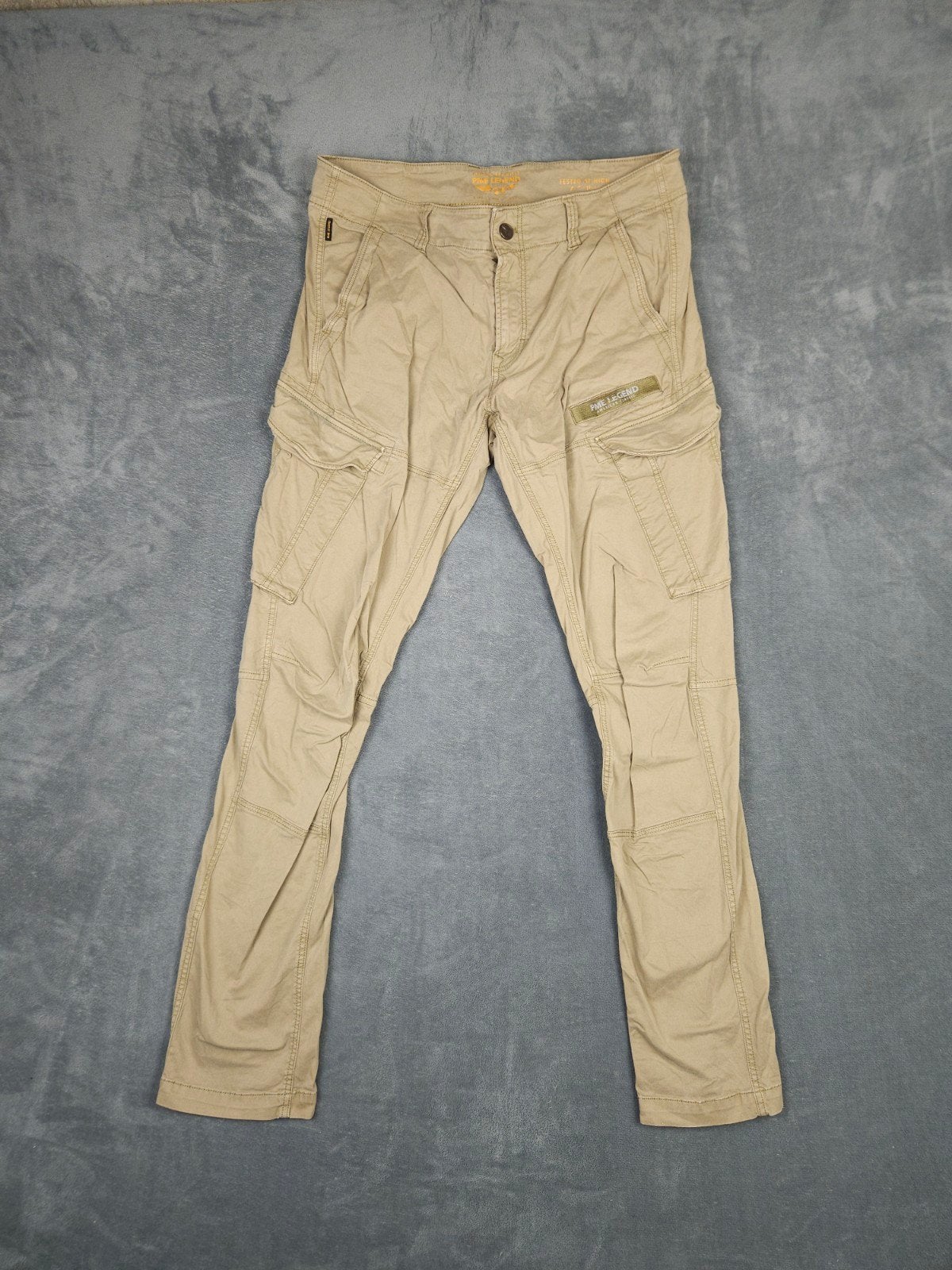 Pme Legend Broek Nordrop W35 L34 Beige Cargo

Staat: Goed, g, Kleding | Heren, Spijkerbroeken en Jeans, Overige kleuren, ., Ophalen of Verzenden
