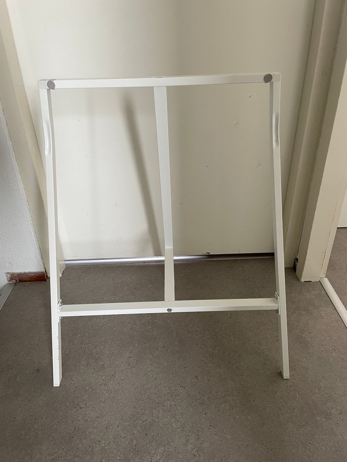 Ikea schraag - Wit, Ophalen, Gebruikt, Metaal, Tafelpoot