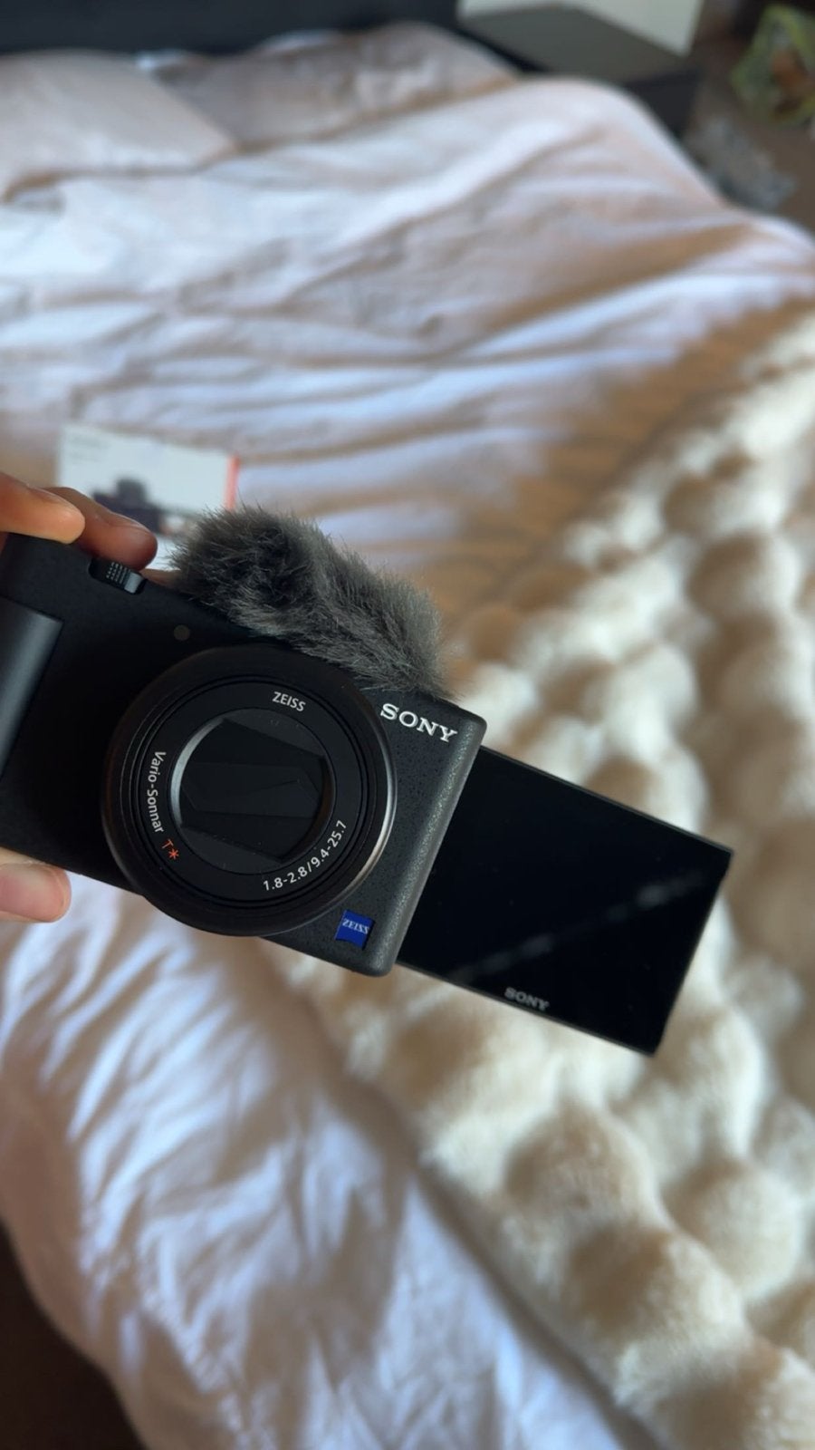 Sony ZV-1F Vlogcamera - Zo goed als nieuw, Audio, Tv en Foto, Zo goed als nieuw, Accu, Sony, Minder dan 4 keer