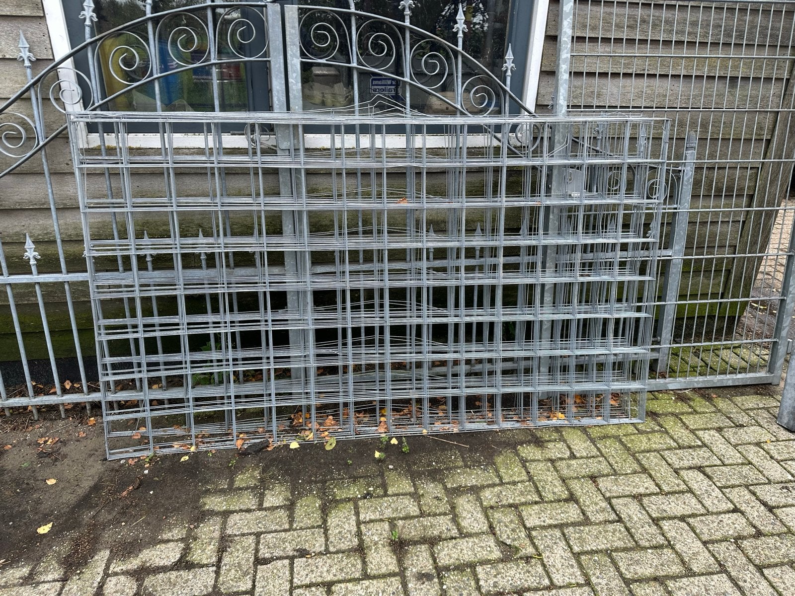 Gegalvaniseerd betongaas 120 x 210 cm, Tuin en Terras, Ophalen, Gebruikt, Minder dan 10 meter, Gaas