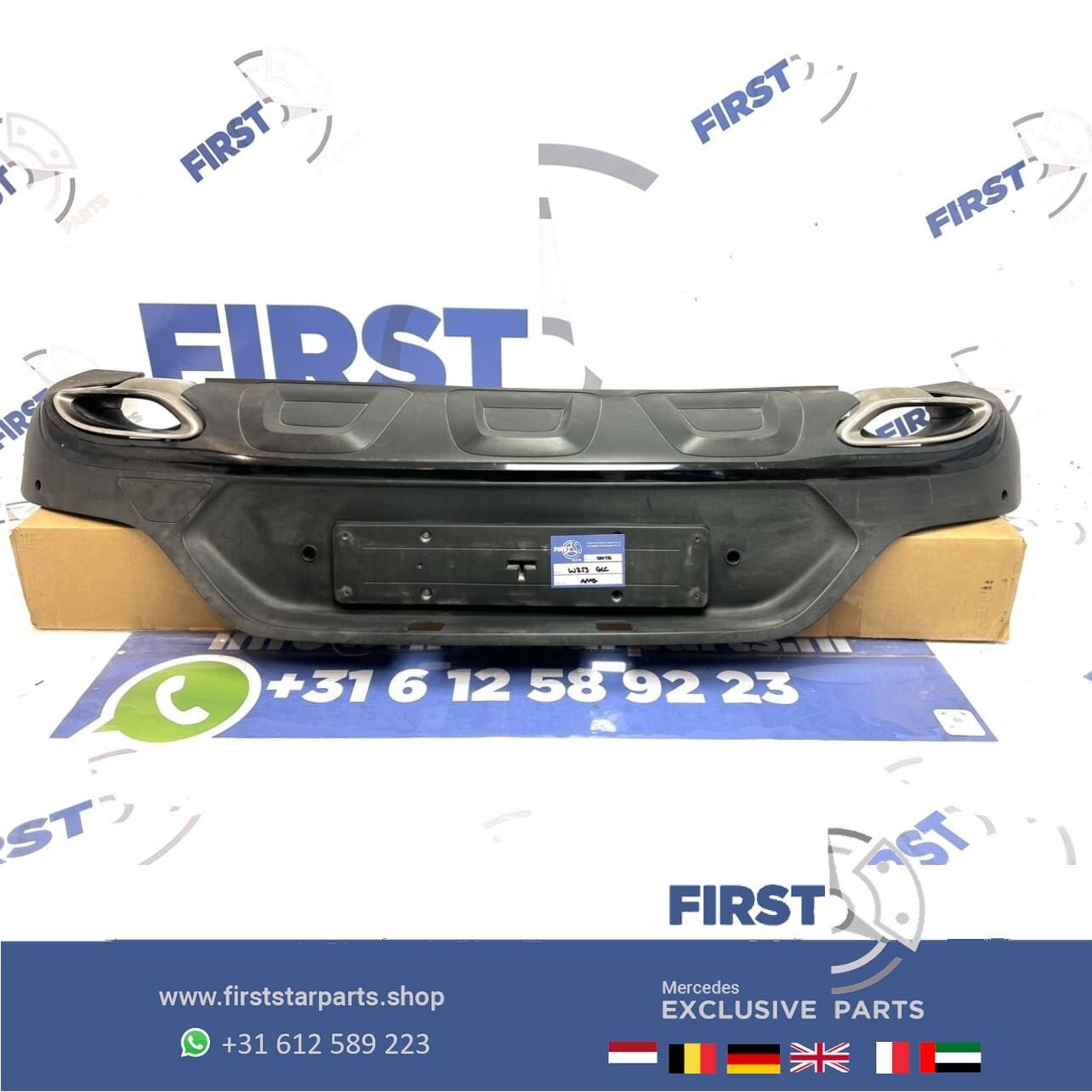 W253 GLC AMG LINE DIFFUSER origineel Mercedes GLC Klasse AMG, Auto-onderdelen, Gebruikt, -, Ophalen of Verzenden, -