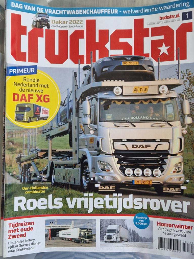 Complete jaargang truckstar 2022., Ophalen, Zo goed als nieuw, Algemeen