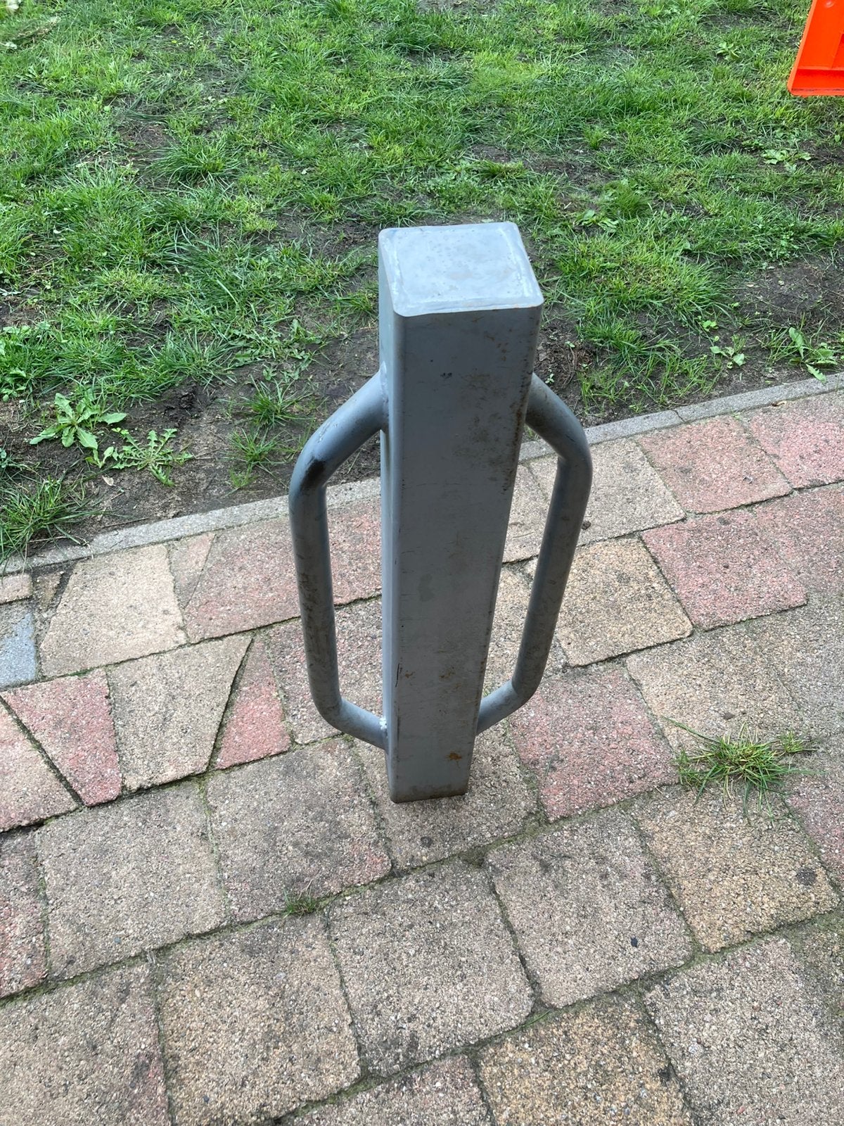 Palenrammer 12 kg voor max 9x9 cm palen, Tuin en Terras, Ophalen, Gebruikt