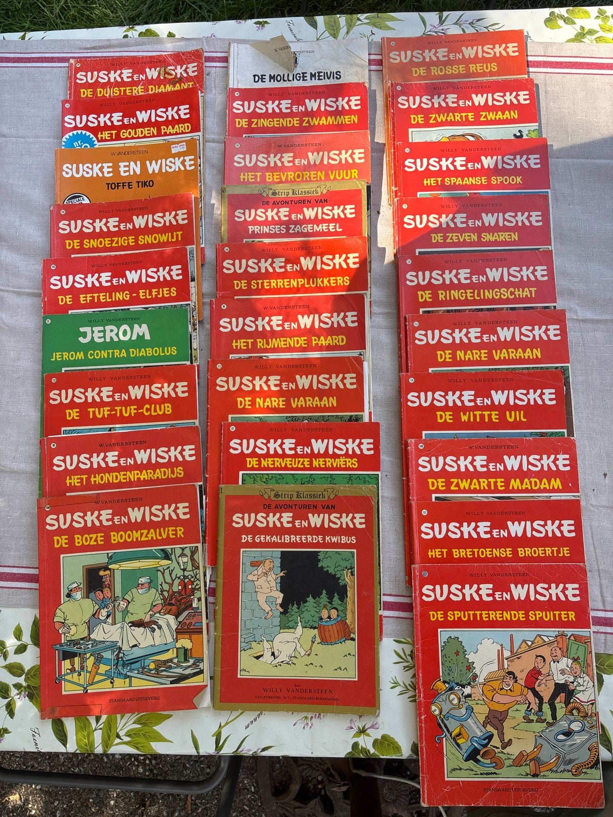 Grote collectie Suske en Wiske stripboeken, Meerdere stripboeken, Ophalen of Verzenden, Gelezen