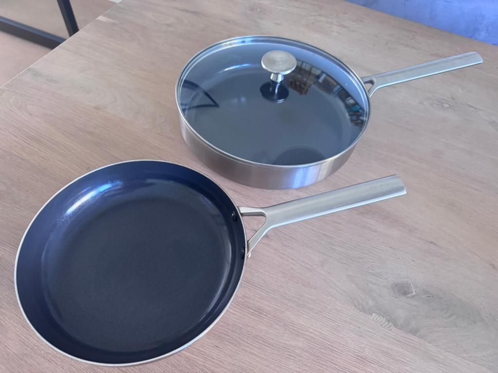 Koekenpan en hapjespan Royal Van Kempen Begeer pan pannenset, Huis en Inrichting, Keuken | Potten en Pannen, Ophalen, Zo goed als nieuw