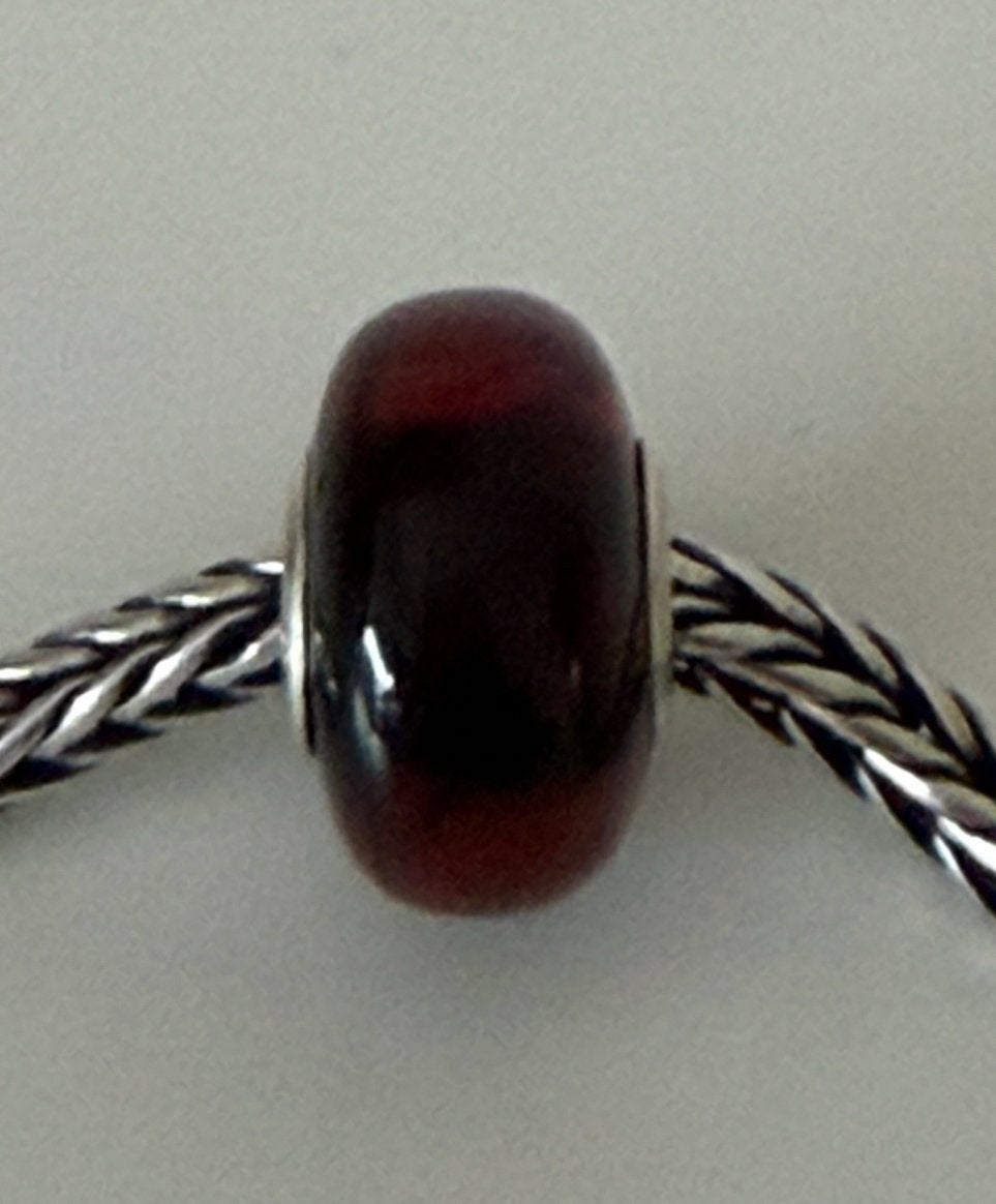 Edelsteenkraal barnsteen, Sieraden, Tassen en Uiterlijk, Nieuw, Trollbeads, 1 bedel, Edelsteen
