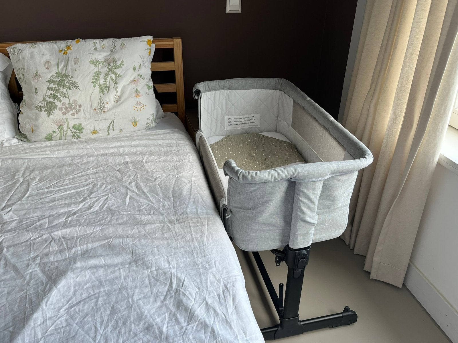 Cosleeper van twf leuk + matrasje, Kinderen en Baby's, Babywiegjes en Ledikanten, Ophalen, Gebruikt, Wieg
