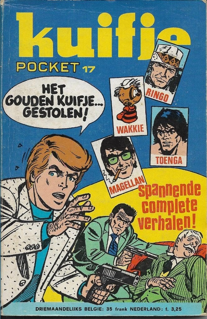Kuifje pocket nr. 17, Boeken, Eén stripboek, Ophalen of Verzenden, Gelezen