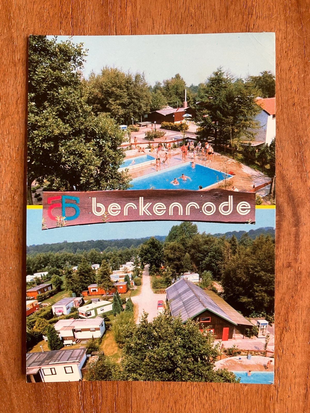 Camping Berkenrode Voorthuizen Gelderland 1981, Ophalen of Verzenden, 1980 tot heden, Gelopen, Gelderland