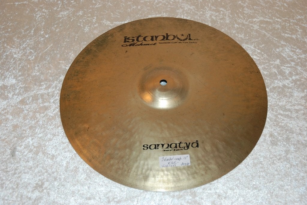 Istanbul Samataya Mehmet crash 879gr 15 inch  <26261333>, Muziek en Instrumenten, Instrumenten | Onderdelen, Gebruikt, ., Drums of Percussie