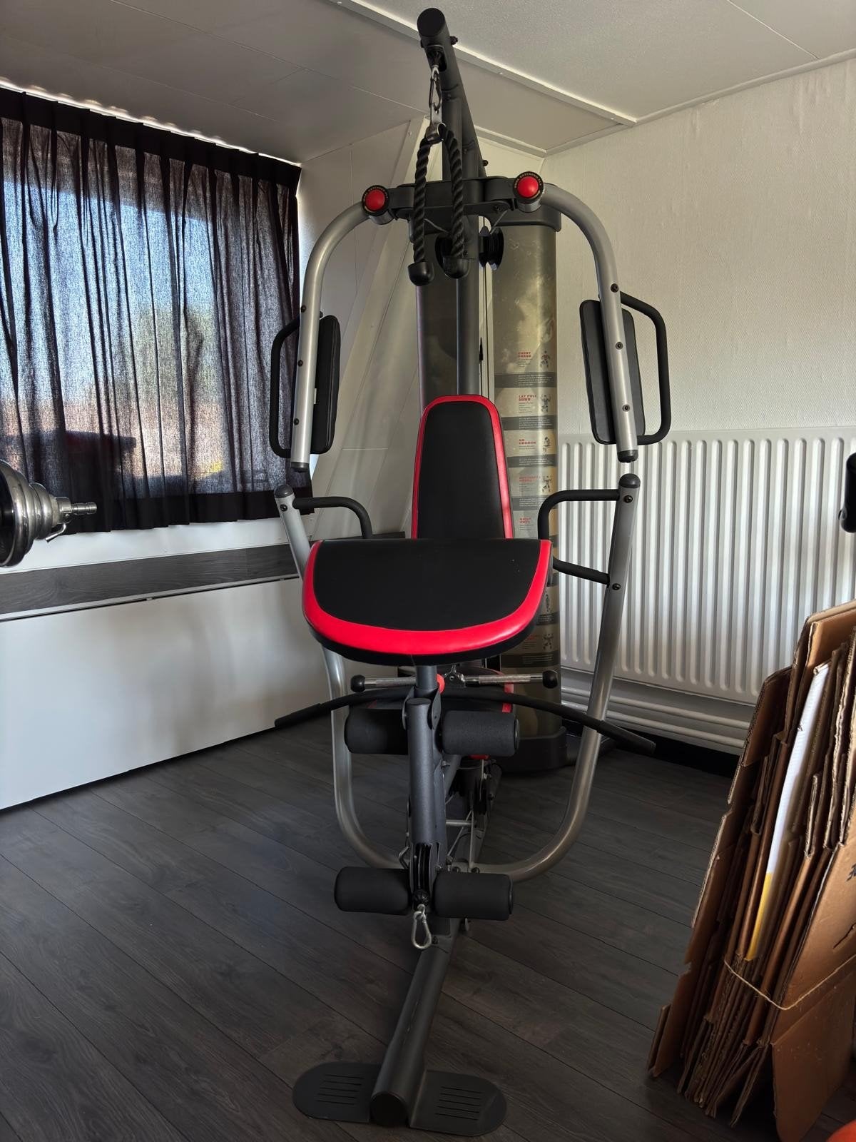 Krachtstation voor thuis - Compleet fitness apparaat, Ophalen, Benen, Gebruikt, Krachtstation