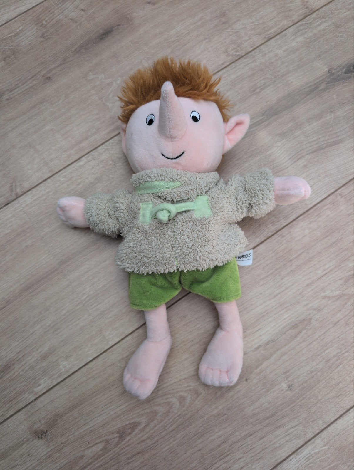 Gorgels knuffel 30cm, Ophalen of Verzenden, Overige typen