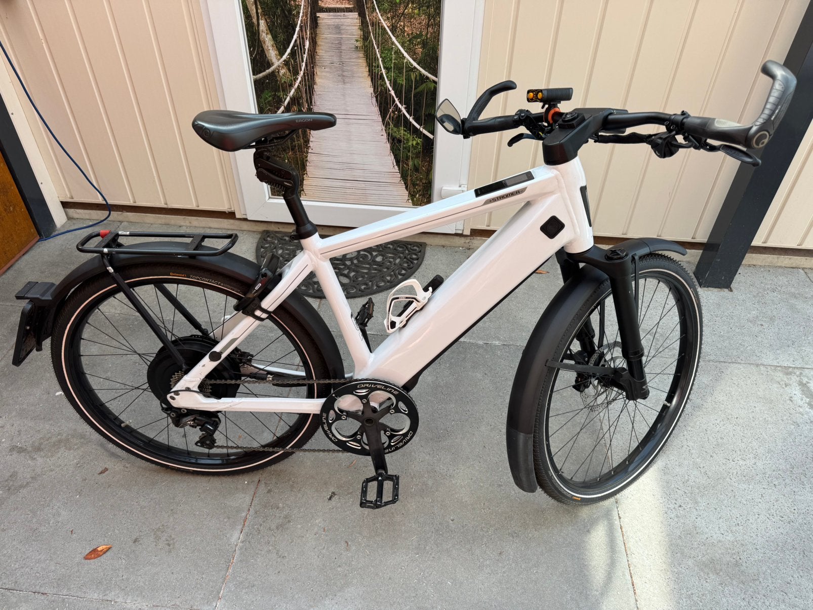 Stromer ST3 coolwhite frame L, Ophalen, Zo goed als nieuw, Stromer, 50 km per accu of meer