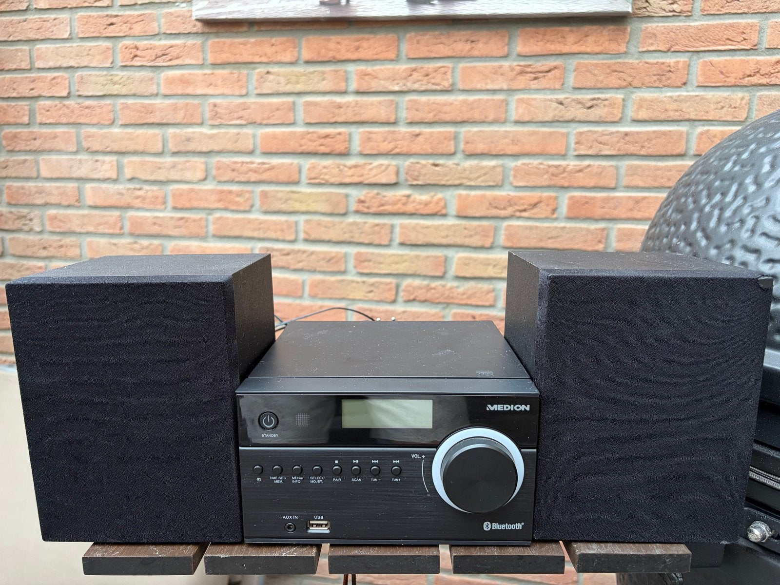 Medion Microset met Bluetooth, CD, Radio en USB, Gebruikt, Microset, Cd-speler, Ophalen