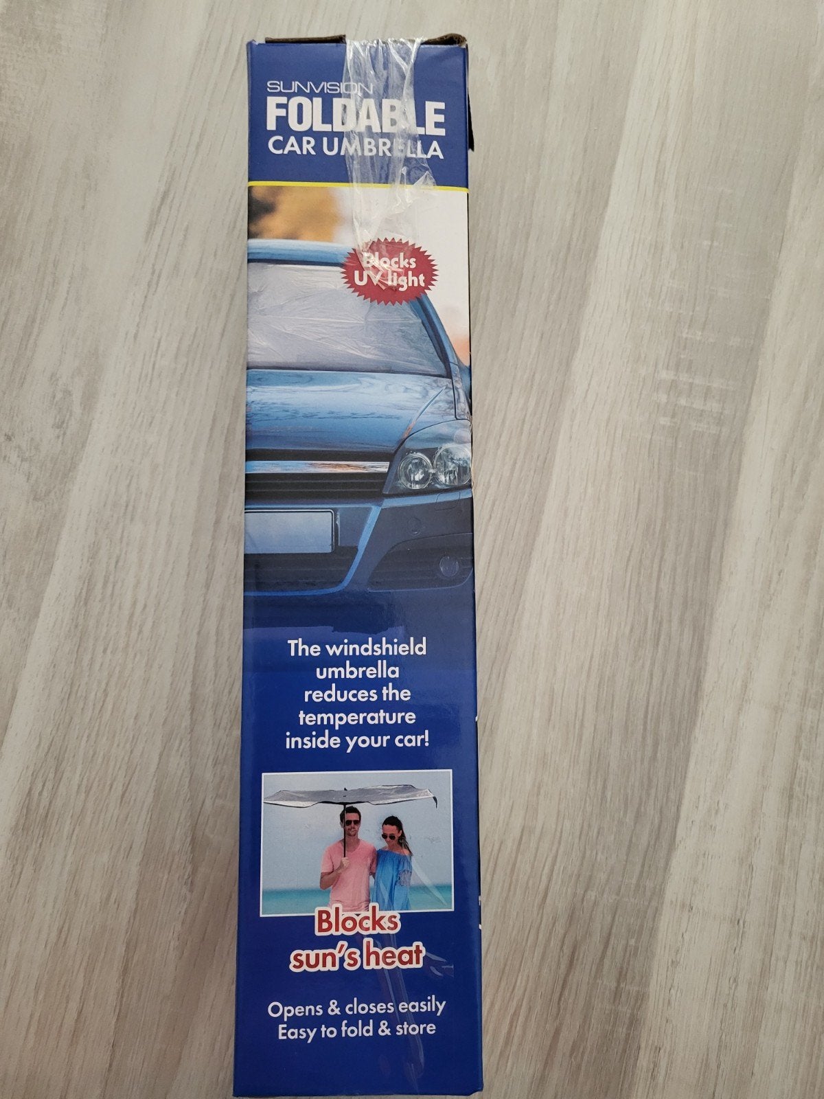 Nieuw auto zonnescherm voorruit ook te gebruiken als paraplu, Ophalen of Verzenden
