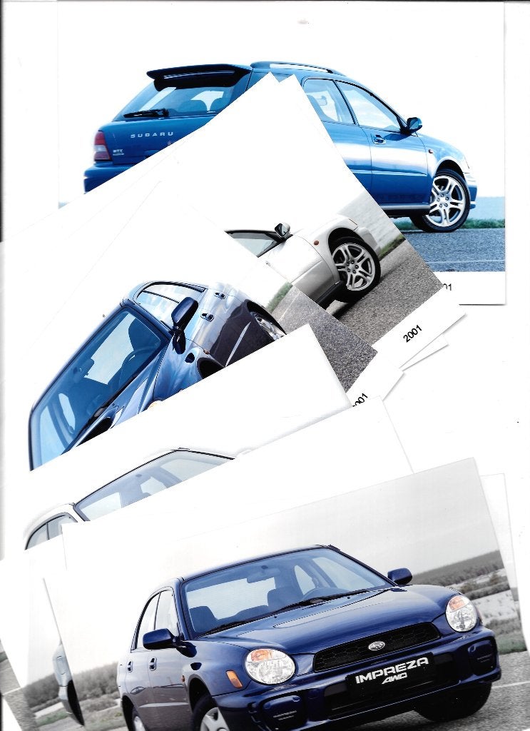 SUBARU IMPREZA  persfoto's, Ophalen of Verzenden, Zo goed als nieuw, Overige merken