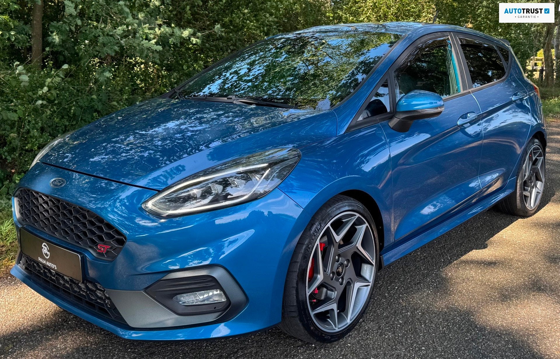 Ford Fiesta 1.5 EcoBoost ST-3 PERFORMANCE LAUNCHE CONTROL RE, Voorwielaandrijving, Gebruikt, Blauw, Lichtsensor