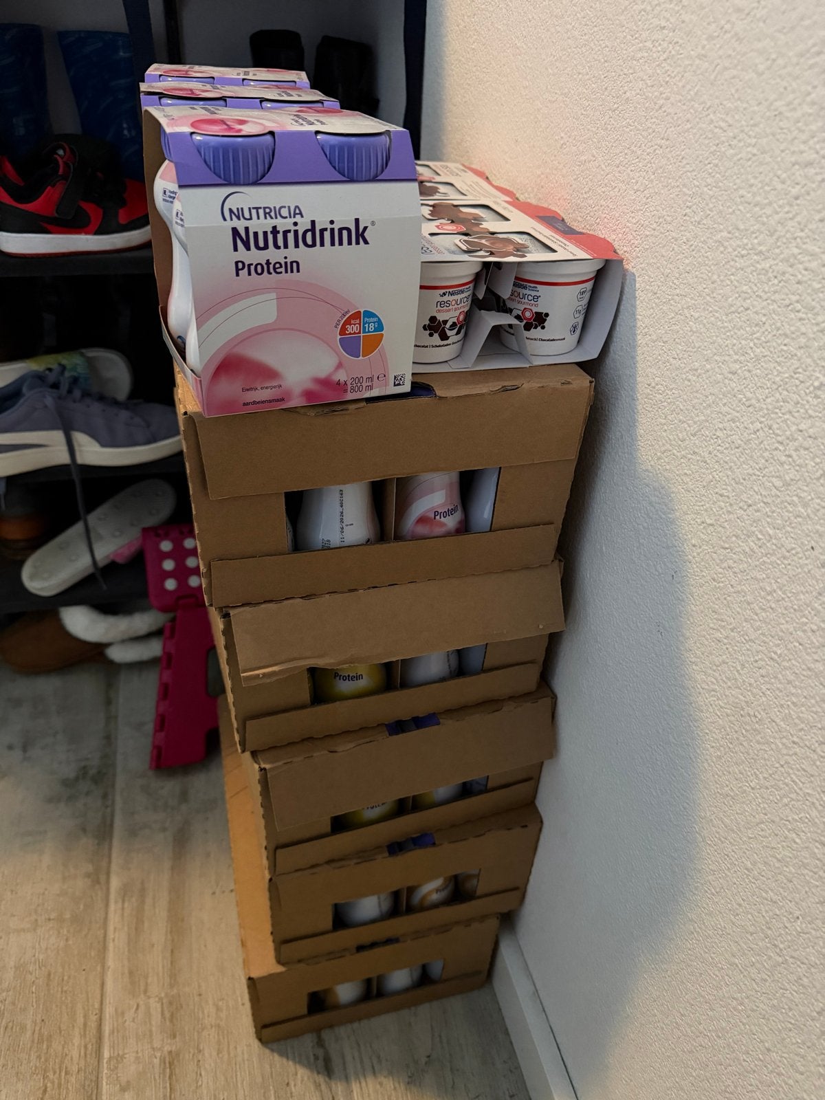 Nutricia nutridrink protein, Ophalen