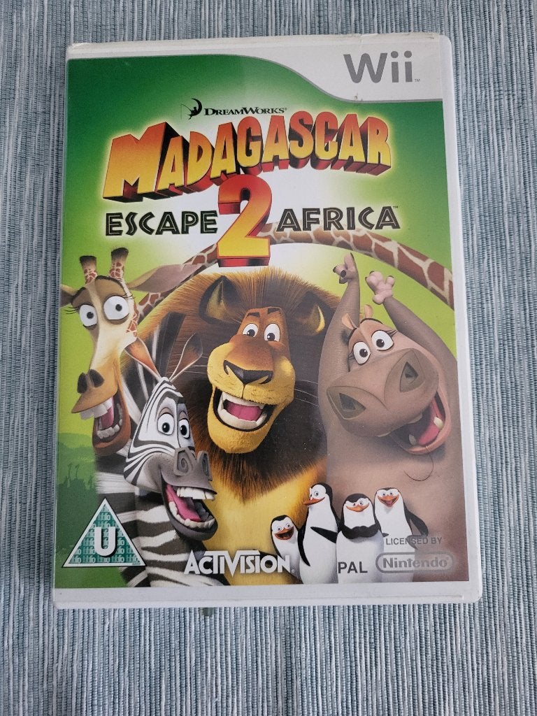 Madagascar: Escape 2 Africa – Nintendo Wii, Avontuur en Actie, Gebruikt, Verzenden, 1 speler