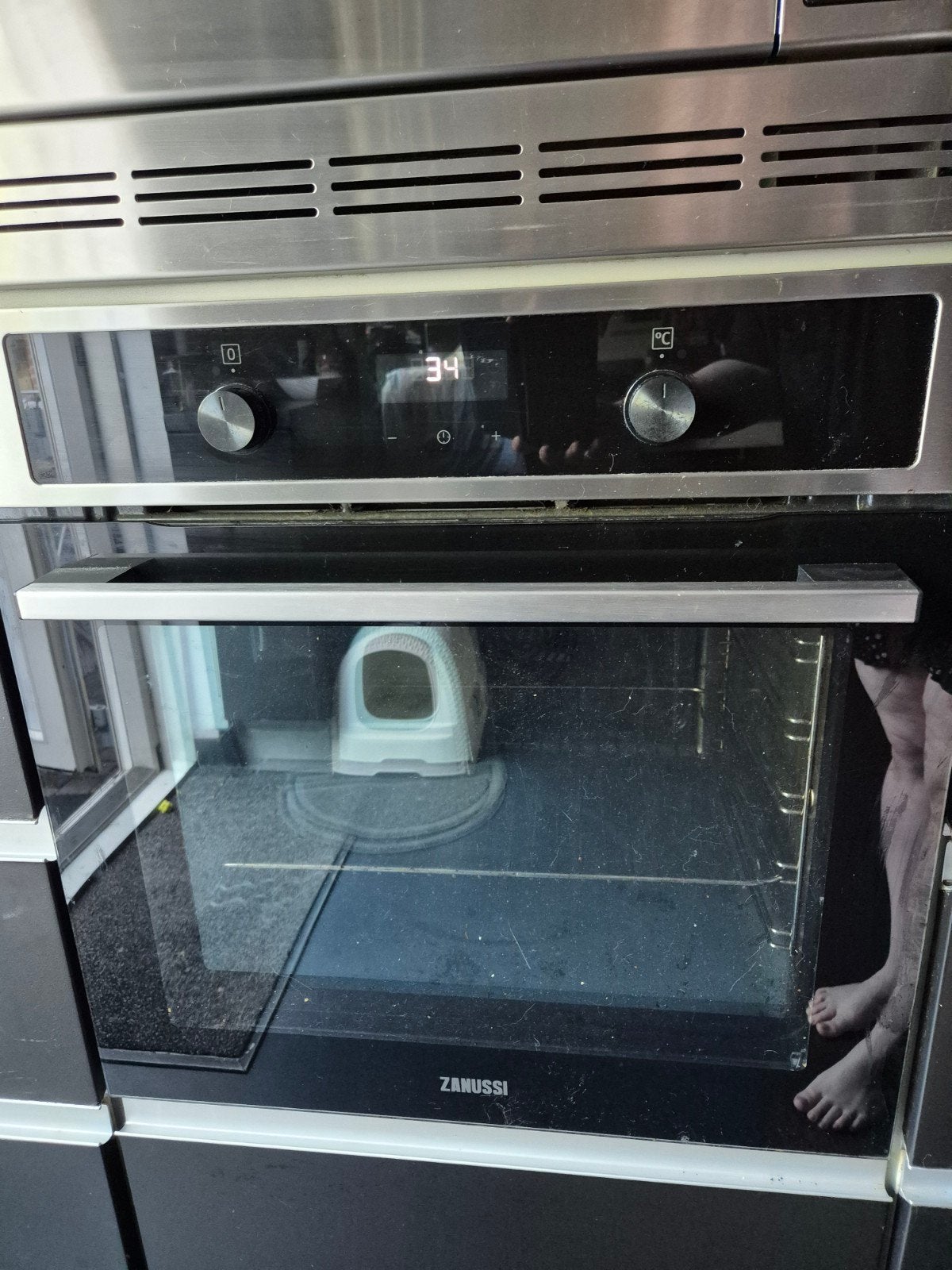 Zanussi heteluchtoven, Ophalen, Gebruikt, Zanussi, Heteluchtoven