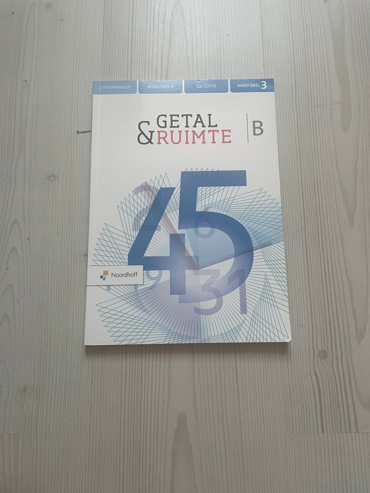Getal & Ruimte uitwerkingen wiskunde b havo deel 3, Boeken, Verzenden, Zo goed als nieuw, HAVO, Wiskunde B