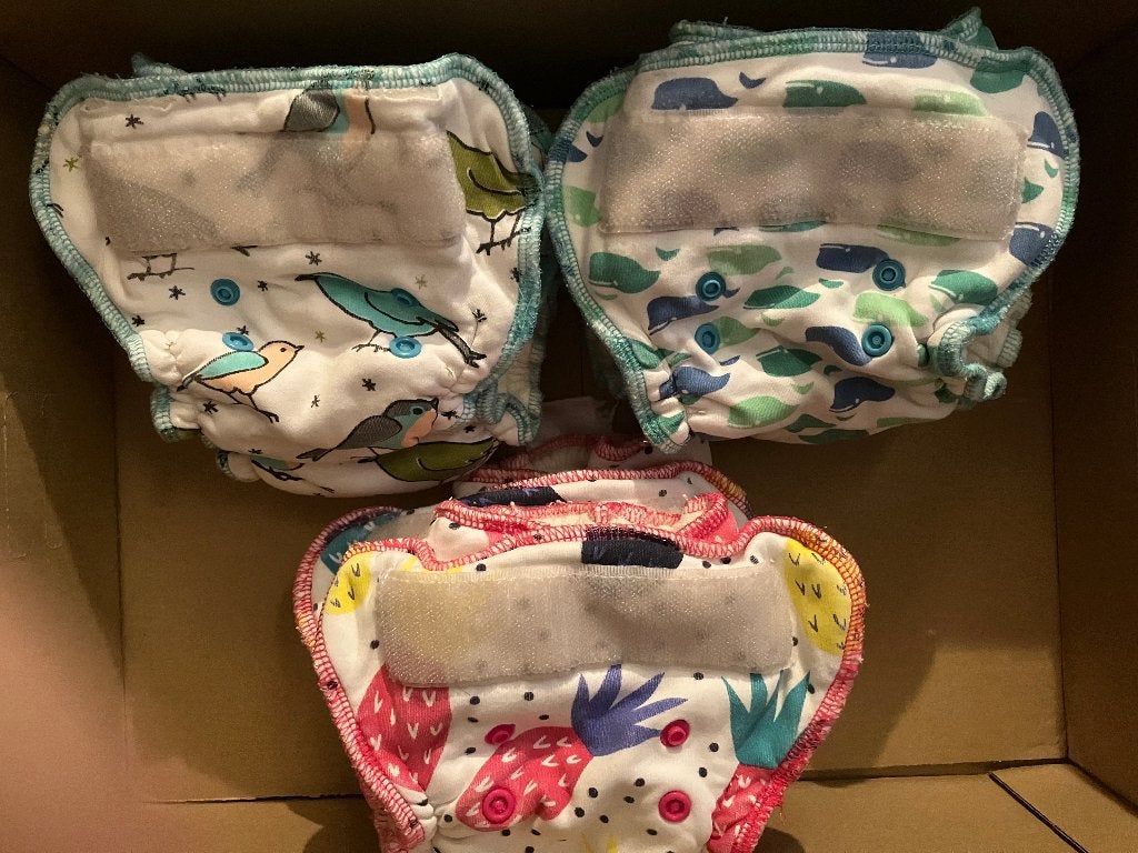 Newborn wasbare luiers pakket, Ophalen of Verzenden, Gebruikt, Overige typen