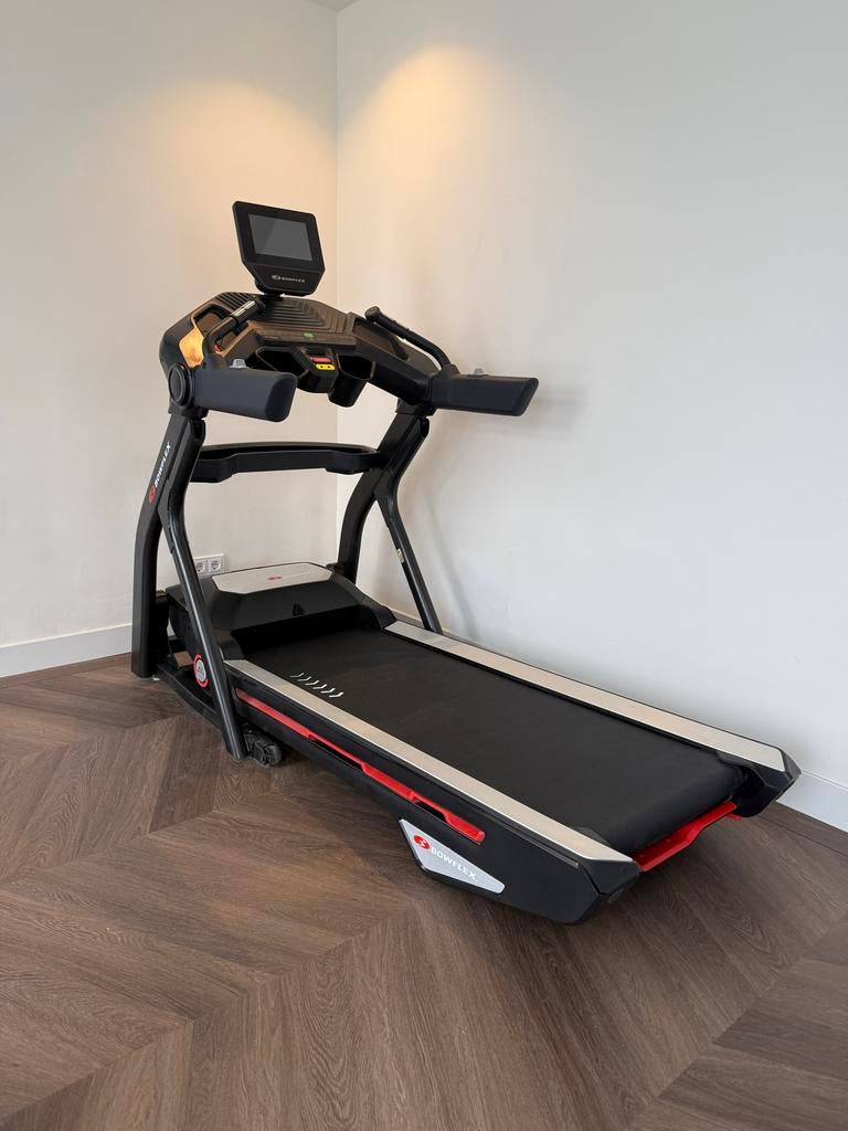 VERKOCHT! Luxe Bowflex Loopband met Hellingfuncties, Ophalen of Verzenden, Zo goed als nieuw, Metaal, Loopband