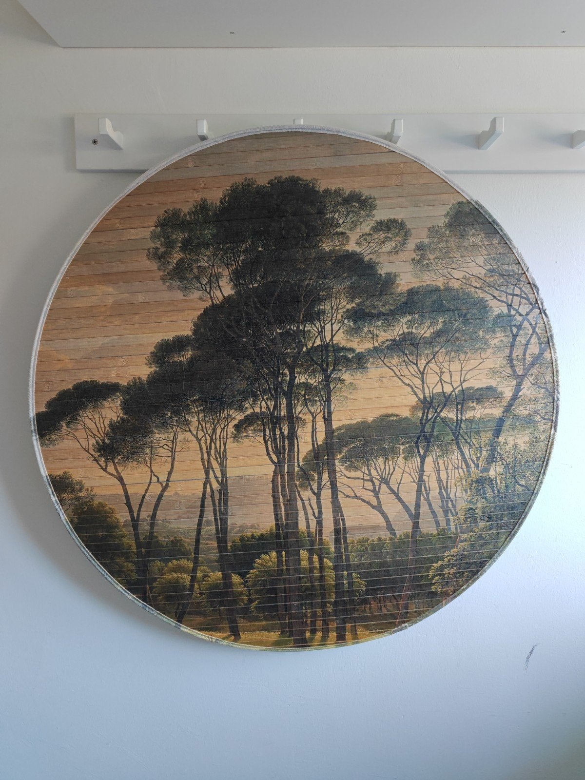 wanddecoratie Boslandschap, Ophalen, Nieuw