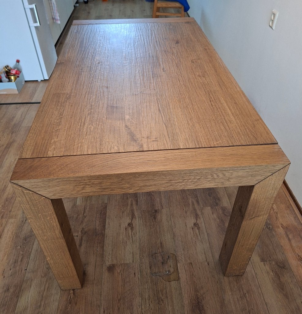 Eettafel, Huis en Inrichting, Ophalen, Overige materialen, Gebruikt, 50 tot 100 cm