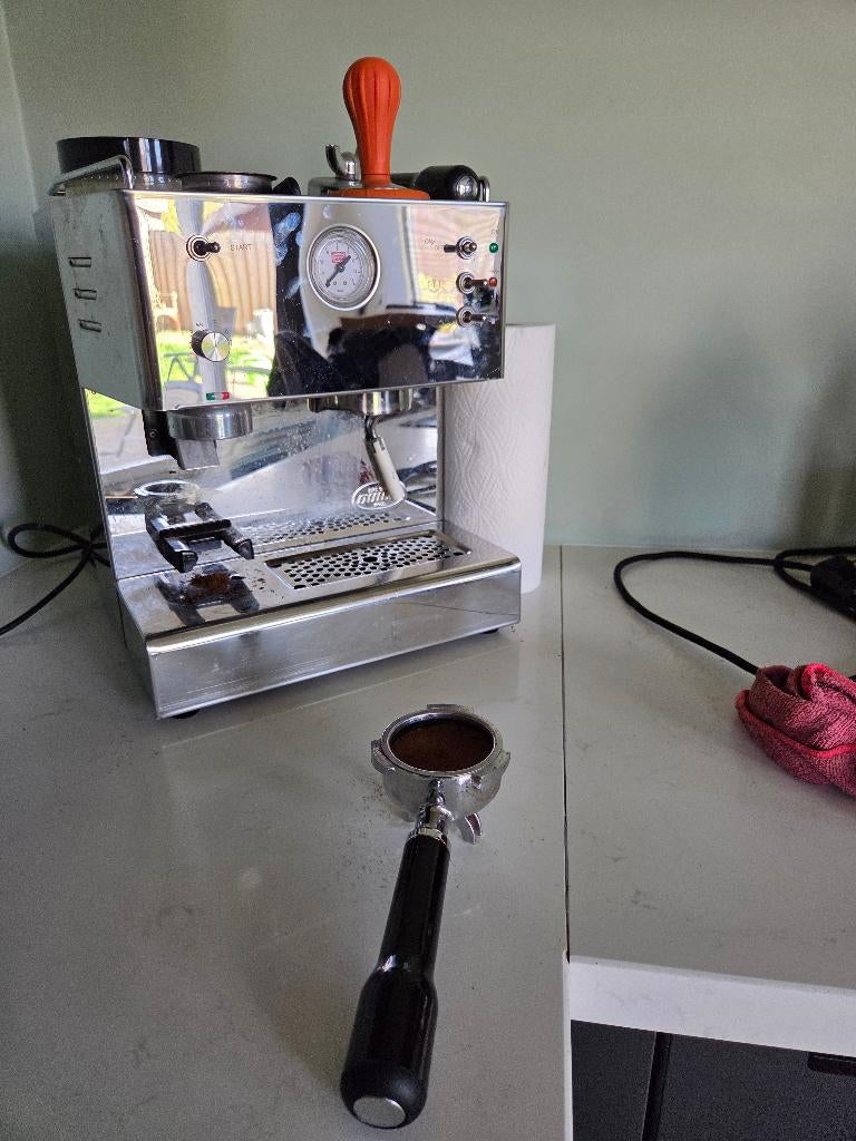 Quickmill 3035 - revisie nodig, Witgoed en Apparatuur, Gebruikt, Espresso apparaat, Koffiebonen, 1 kopje