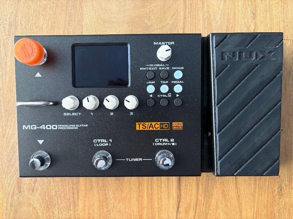 Nux MG-400 Multi-effectpedaal, Ophalen, Zo goed als nieuw, Multi-effect