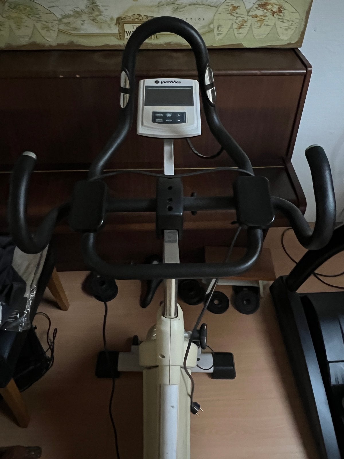 Sportline Spinfiets - Goede staat, Ophalen, Gebruikt, Spinningfiets, Metaal