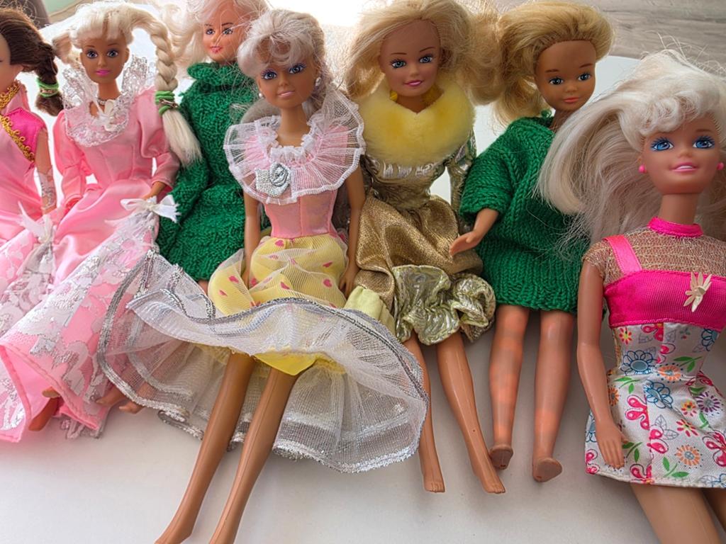 Vintage barbies, Ophalen of Verzenden, Gebruikt, Barbie