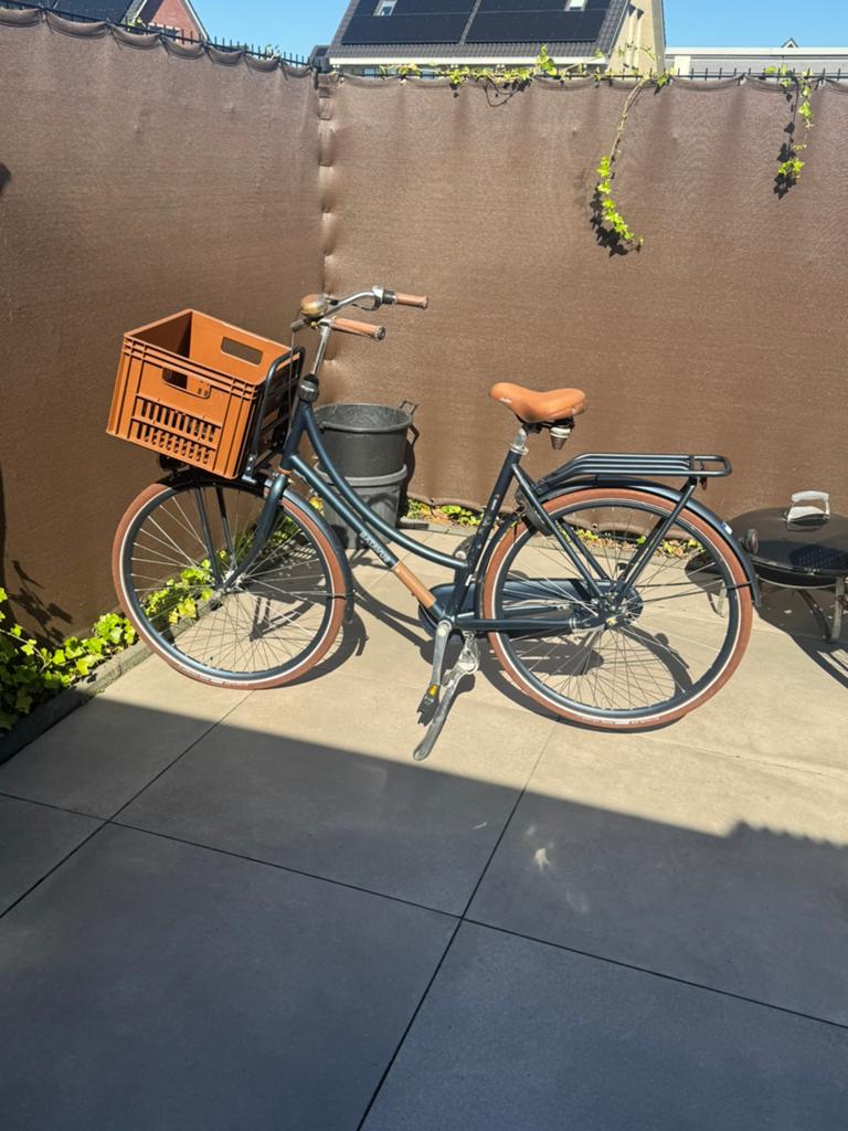 Nette Batavus dames fiets, Ophalen, Terugtraprem, Versnellingen, 53 tot 56 cm