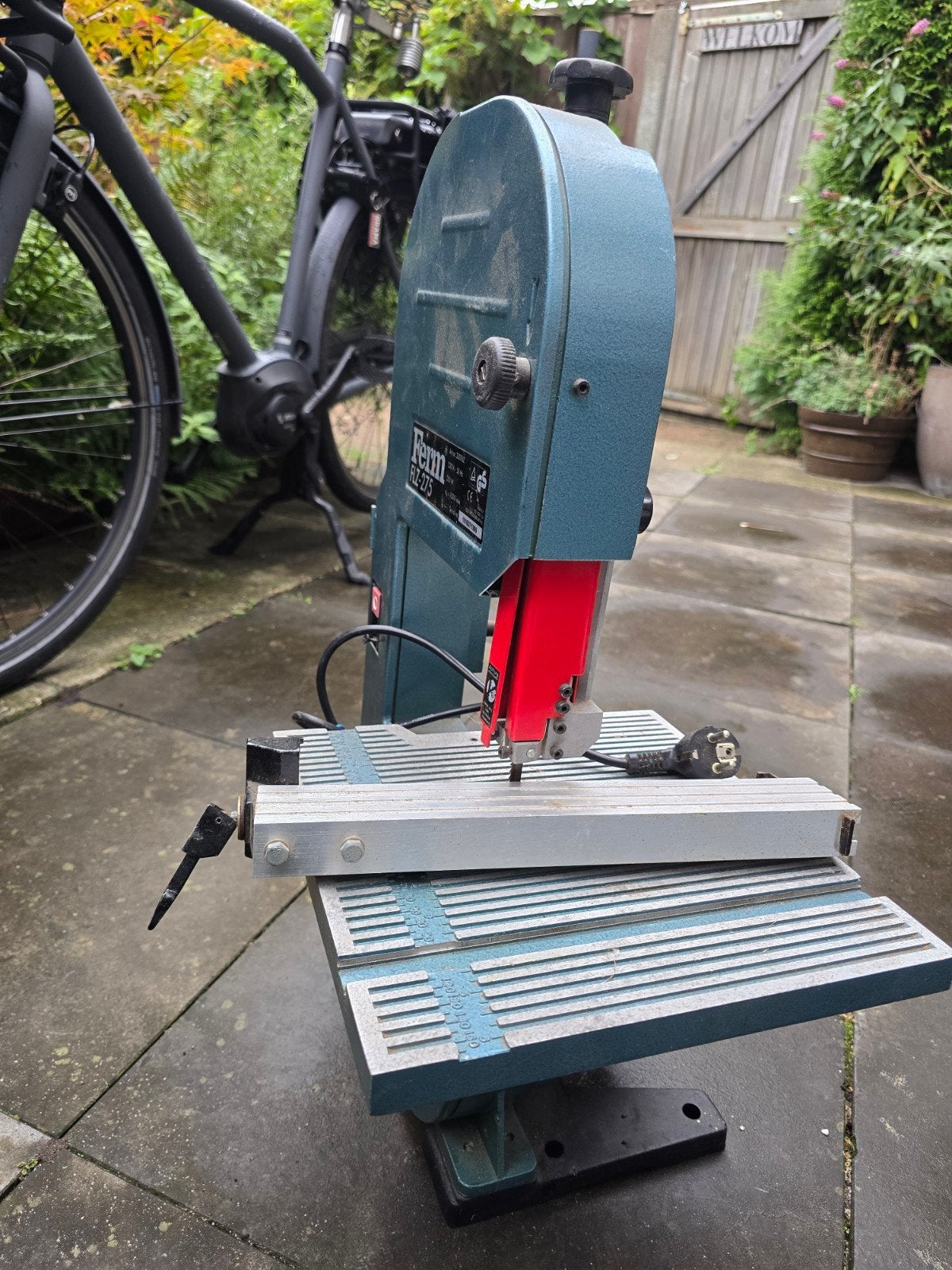 Ferm FLZ-275 Lintzaagmachine - Krachtig en Betrouwbaar, Ophalen, Gebruikt, 70 mm of meer, Ferm