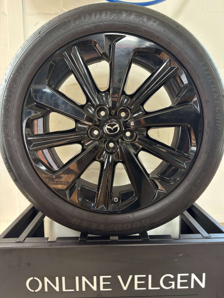Set 20 inch Originele Mazda CX-80 velgen + banden Mazda CX80, Niet ingevuld, Gebruikt, Banden en Velgen, Niet ingevuld