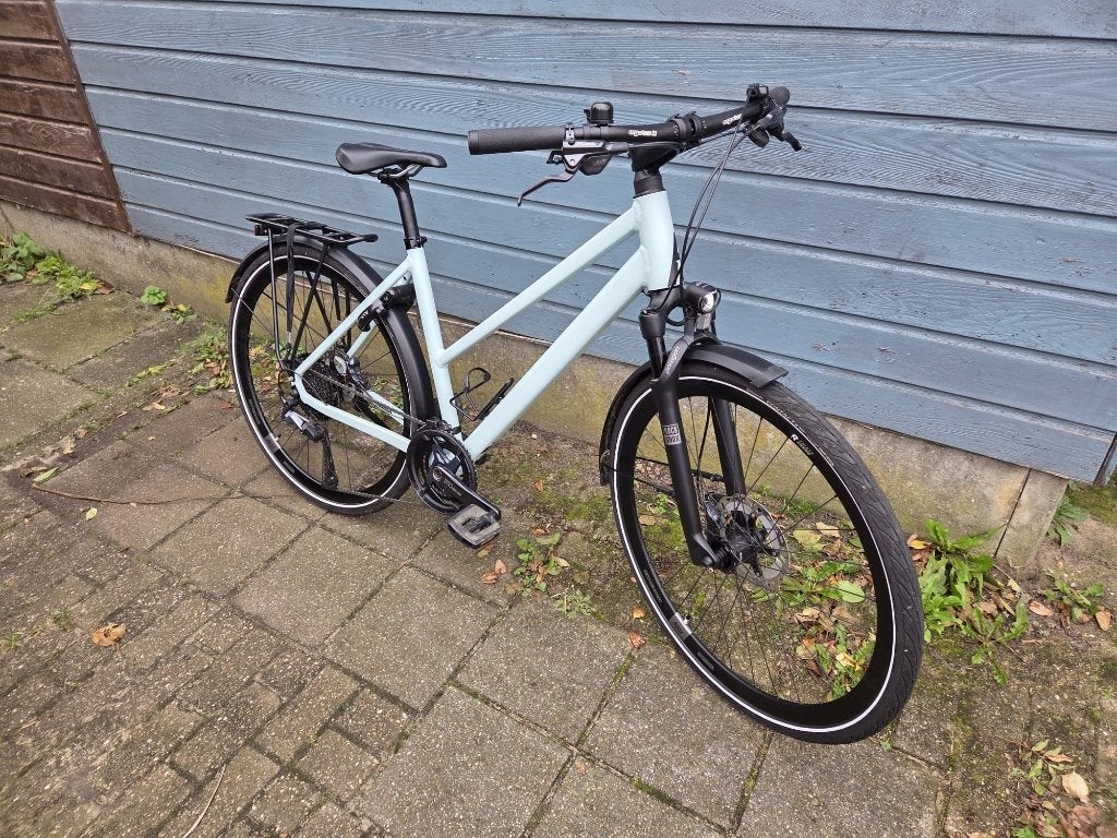Weinig gebruikte fiets van het Duitse Rose, Fietsen en Brommers, 28 inch, 56 cm of meer, Zo goed als nieuw, Meer dan 20 versnellingen