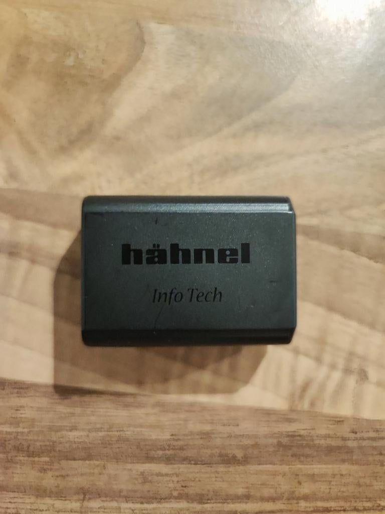 Hähnel HL-XW50  voor NP-FW50 Sony camera's ZGAN, Ophalen of Verzenden, Zo goed als nieuw, Oplaadbaar